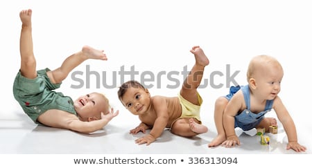babies stretching