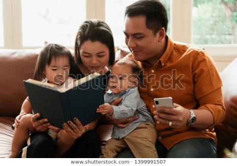 family reading