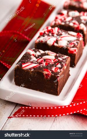 peppermint fudge