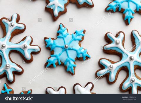 snow cookies