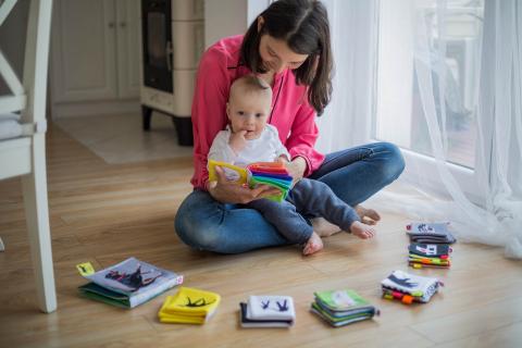 Mom reading