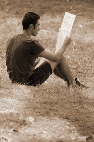 teen reading