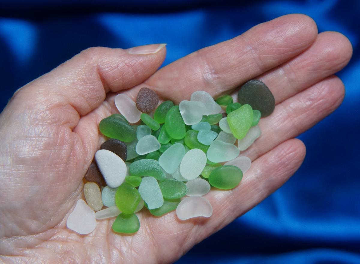 beach glass